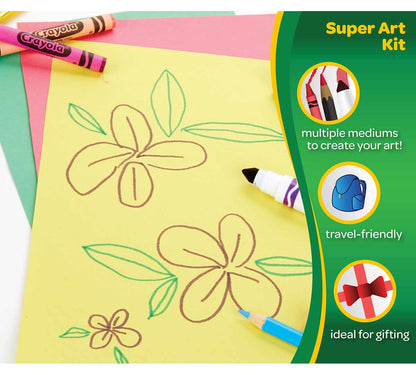 Super Art Coloring Kit, 100+ Pcs - US 8713