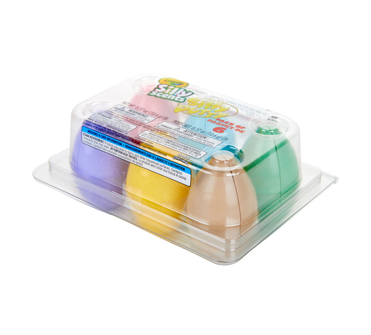 Silly Scents Silly Putty Sweet Scents 6 Count - US 6533