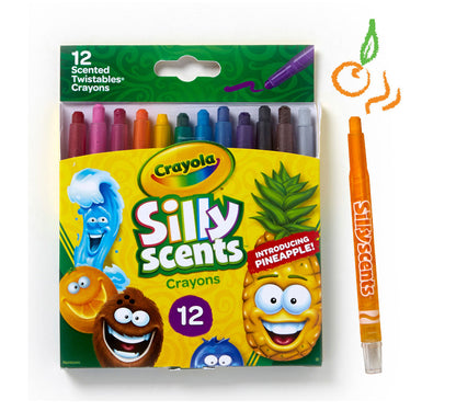 Silly Scents Mini Twistables Crayons, Sweet Scents, 12 Count - US 6145