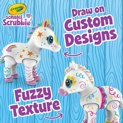 Scribble Scrubbie Jumbo Pet, Big Evie - US 6019